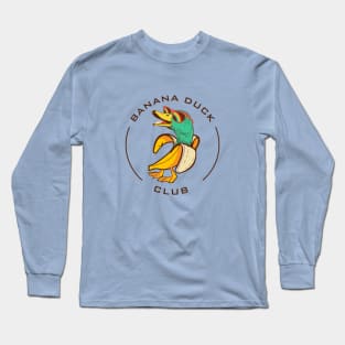 Duck and banana Long Sleeve T-Shirt